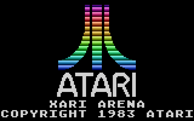 Xari Arena (1983) (Atari) Screenshot